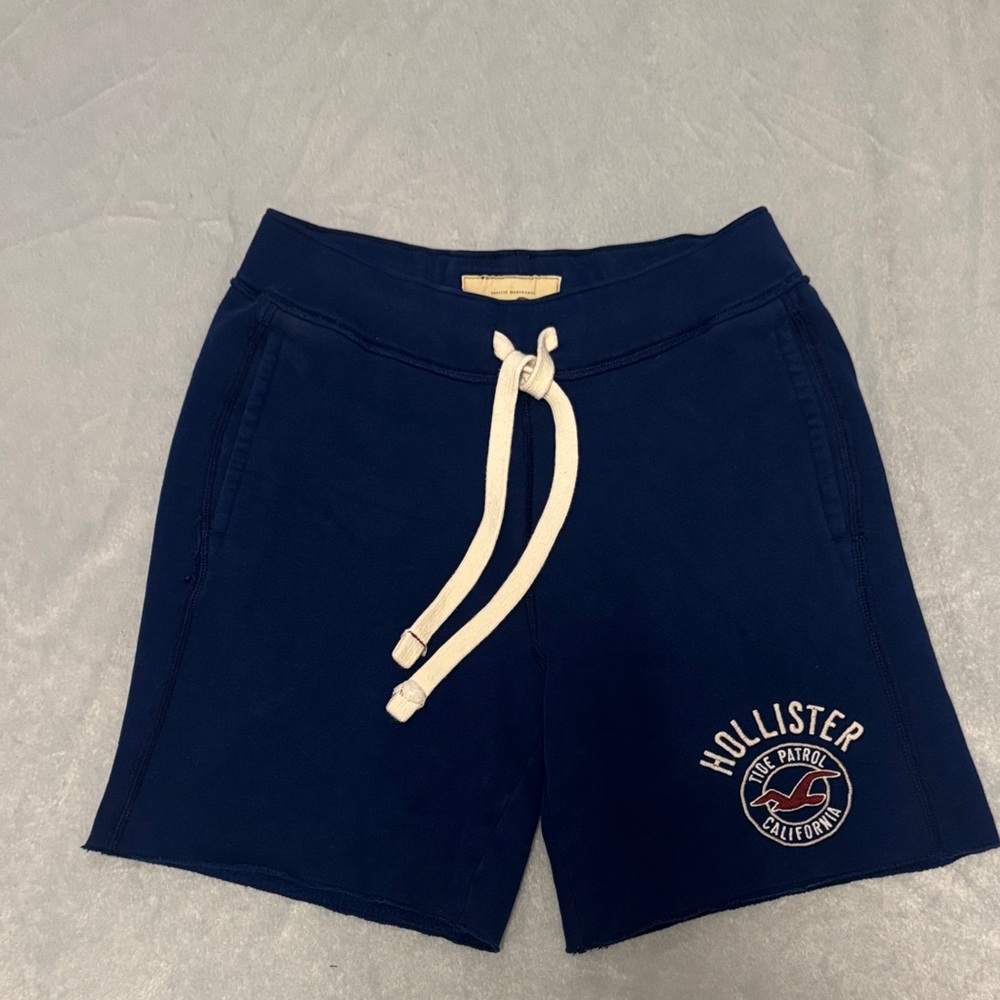 Hollister Dark Blue Casual Shorts